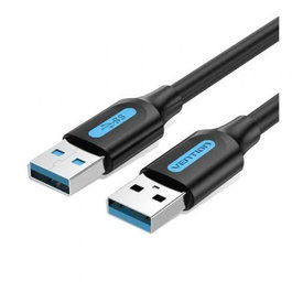 Vention Cable USB 3.0 2m Macho-Macho USB A a USB A Negro